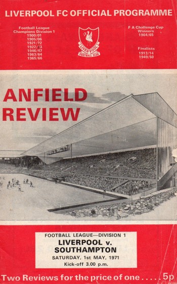 Match programme